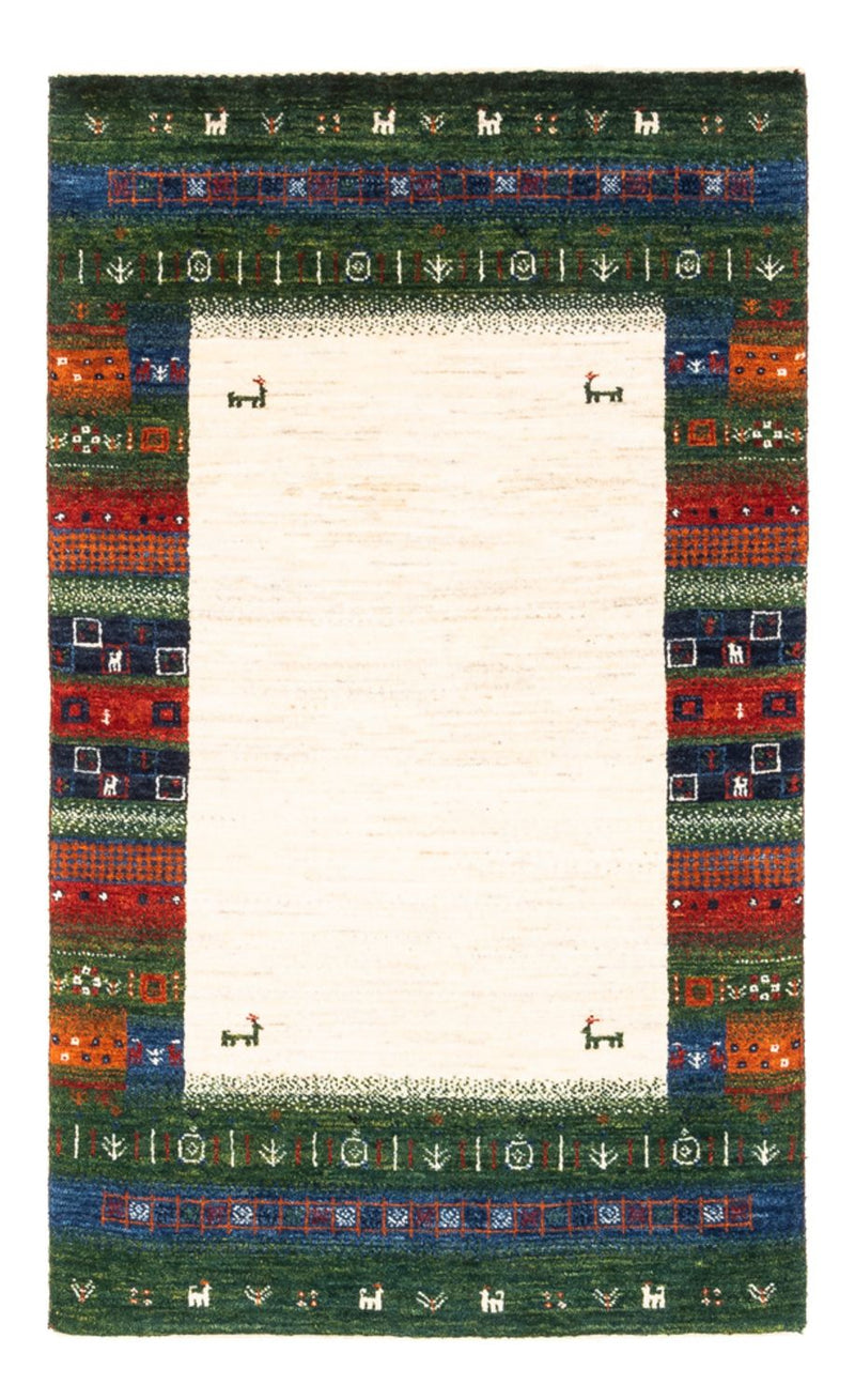 Gabbeh-matta - Loribaft Persian - Kungliga - 132 x 83 cm - flerfärgad