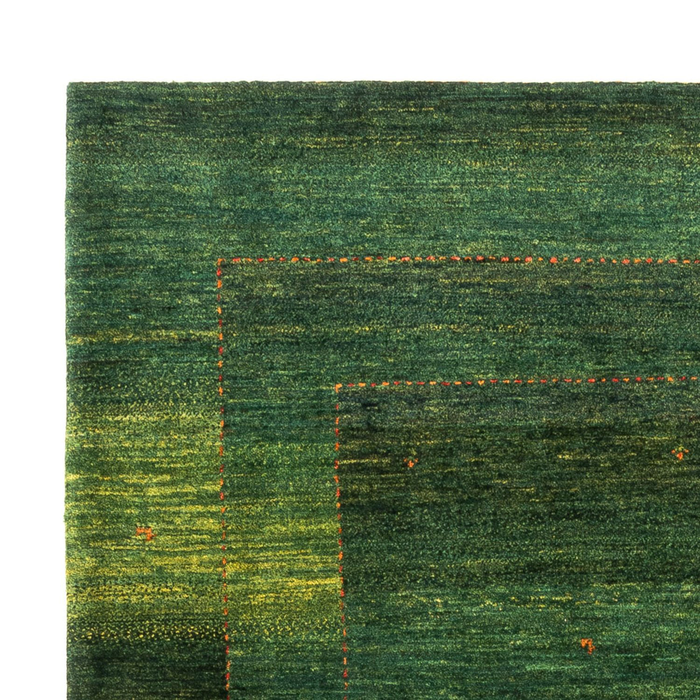 Gabbeh-matta - Loribaft Persian - 191 x 153 cm - grön