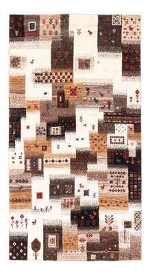 Gabbeh-matta - Loribaft Persian - Kungliga - 147 x 85 cm - grått