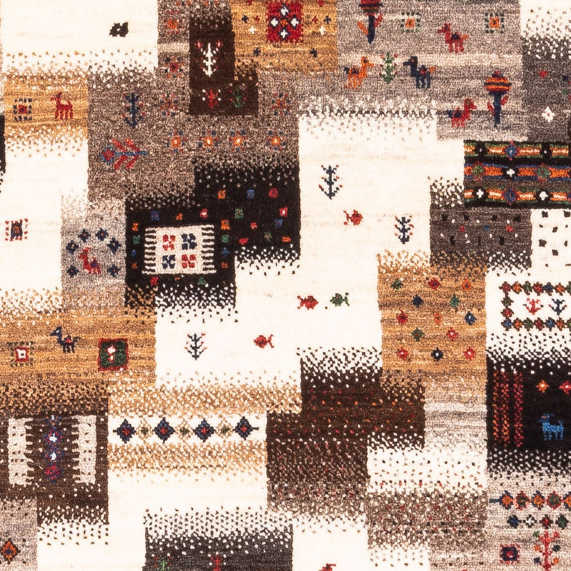 Gabbeh-matta - Loribaft Persian - Kungliga - 147 x 85 cm - grått