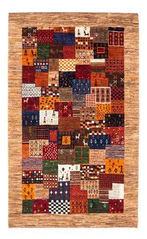 Gabbeh-matta - Loribaft Persian - Kungliga - 145 x 89 cm - flerfärgad