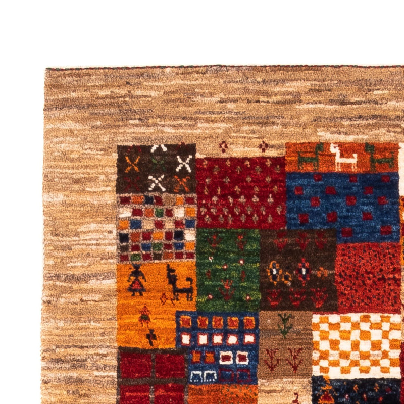 Gabbeh-matta - Loribaft Persian - Kungliga - 145 x 89 cm - flerfärgad