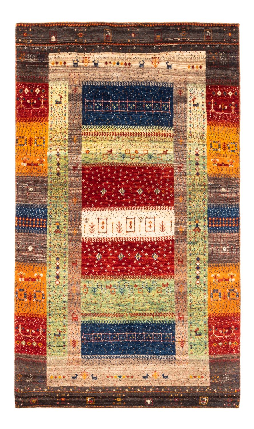Gabbeh-matta - Loribaft Persian - Kungliga - 145 x 90 cm - flerfärgad
