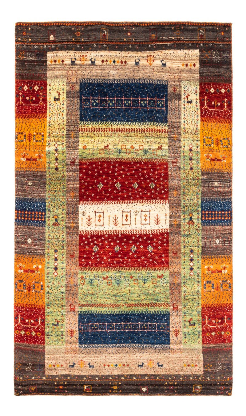 Gabbeh-matta - Loribaft Persian - Kungliga - 145 x 90 cm - flerfärgad