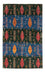 Gabbeh-matta - Loribaft Persian - Kungliga - 132 x 84 cm - flerfärgad