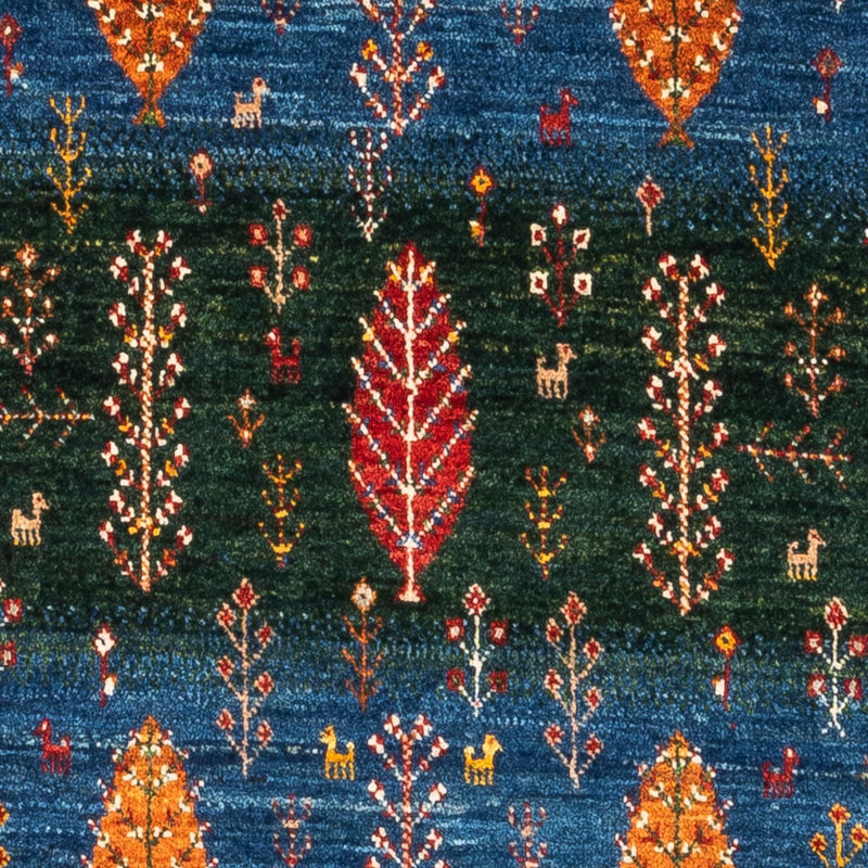 Gabbeh-matta - Loribaft Persian - Kungliga - 132 x 84 cm - flerfärgad