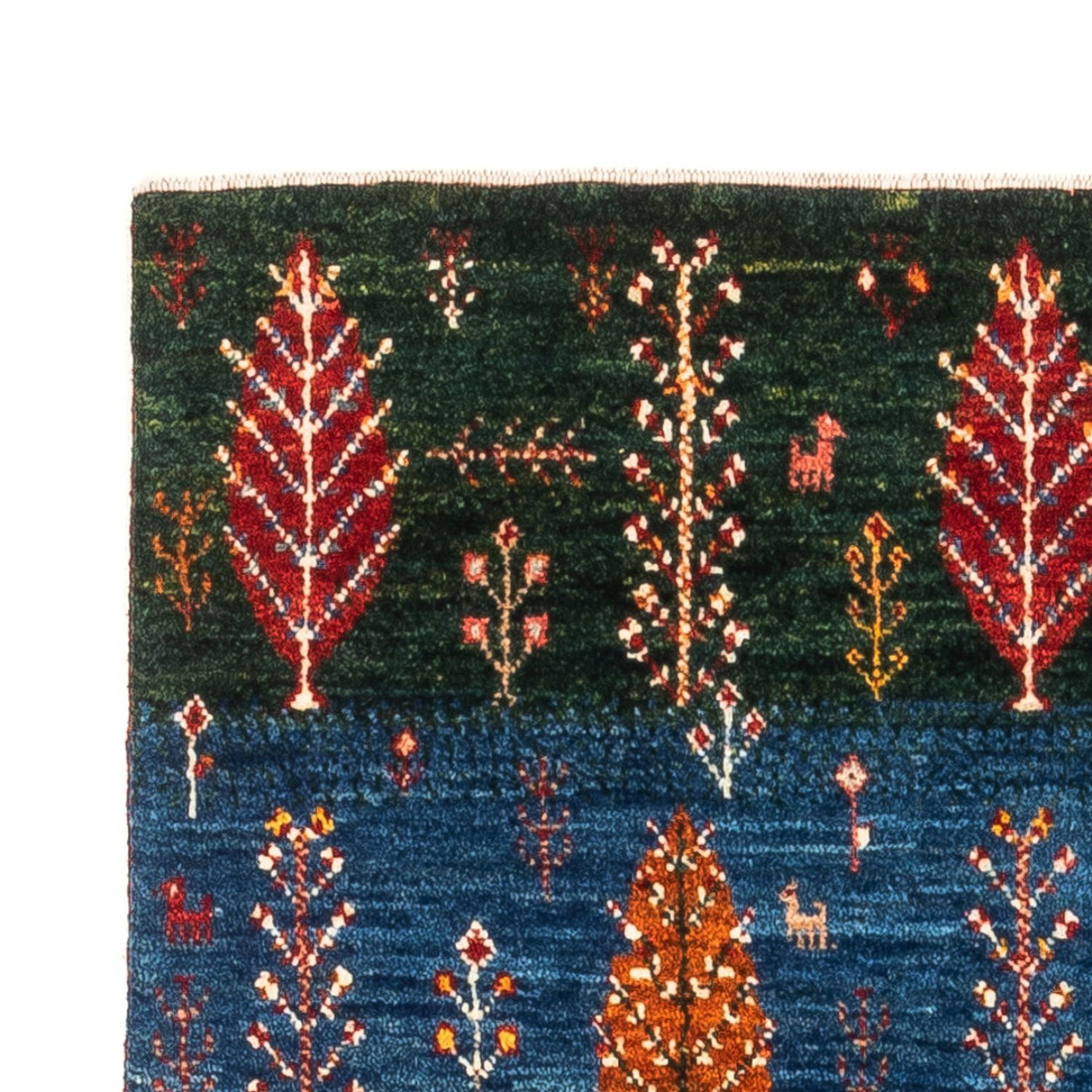 Loribaft Mattan 132x84cm - Perserteppich Wollteppich