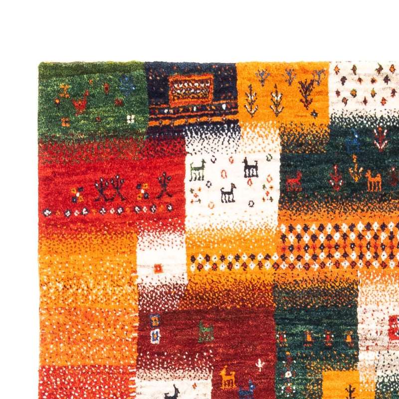 Gabbeh-matta - Loribaft Persian - Kungliga - 154 x 110 cm - flerfärgad