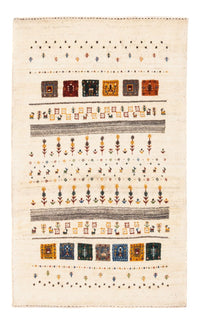 Gabbeh-matta - Loribaft Persian - Kungliga - 122 x 78 cm - grädde