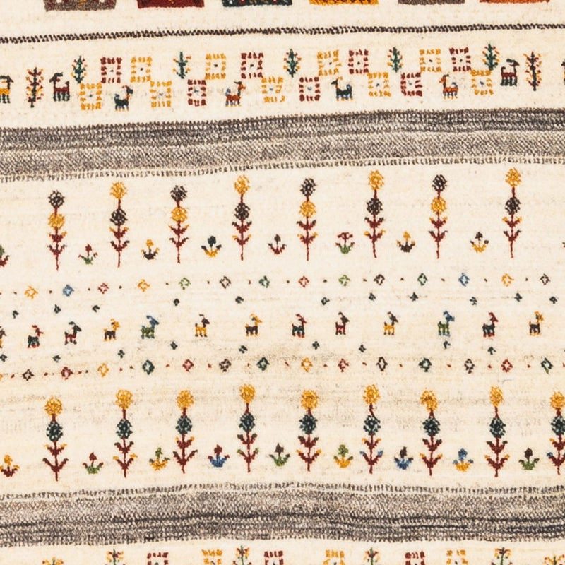 Gabbeh-matta - Loribaft Persian - Kungliga - 122 x 78 cm - grädde