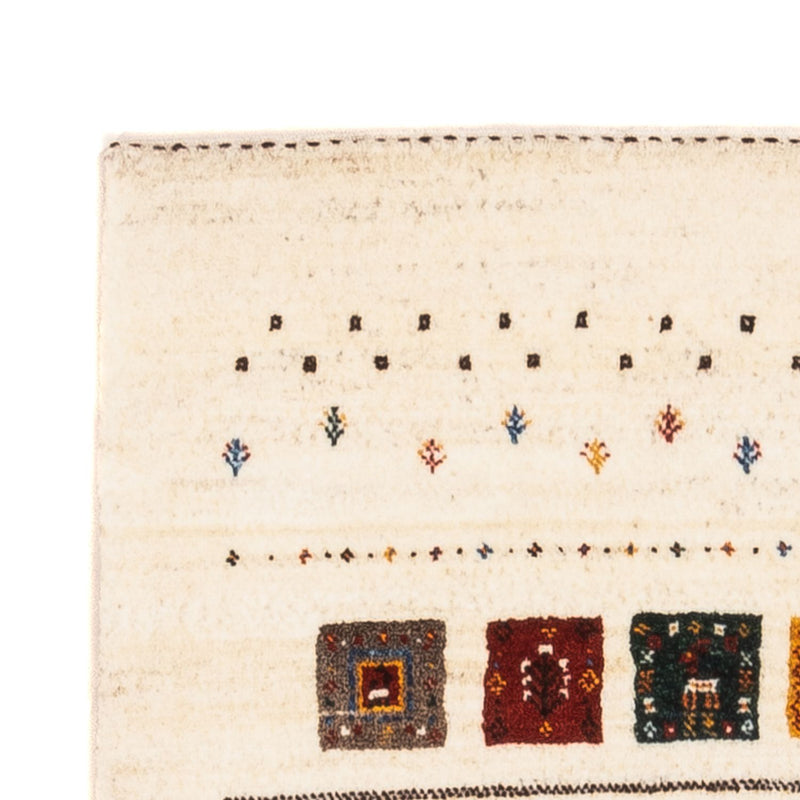 Gabbeh-matta - Loribaft Persian - Kungliga - 122 x 78 cm - grädde