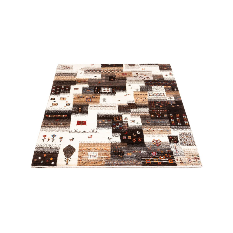 Gabbeh-matta - Loribaft Persian - Kungliga - 126 x 85 cm - grått