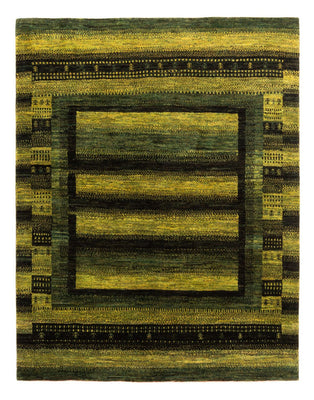 Gabbeh-matta - Loribaft Persian - Kungliga - 199 x 154 cm - grön