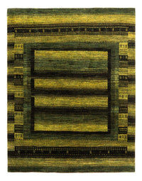 Gabbeh-matta - Loribaft Persian - Kungliga - 199 x 154 cm - grön