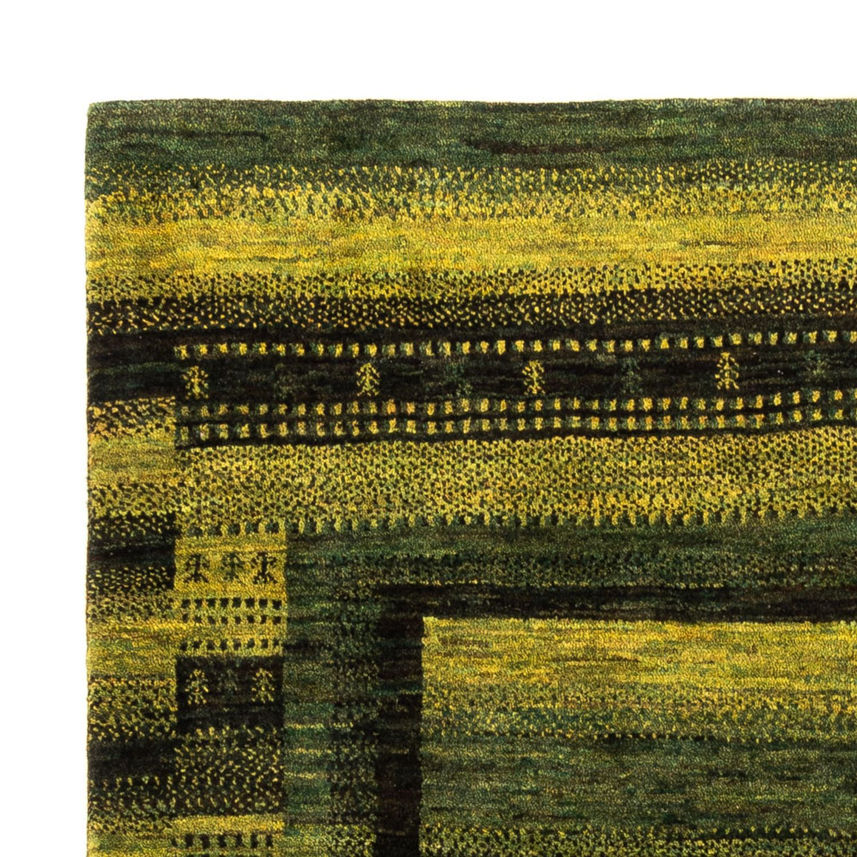 Loribaft Mattan 154x199cm - Perserteppich Wollteppich