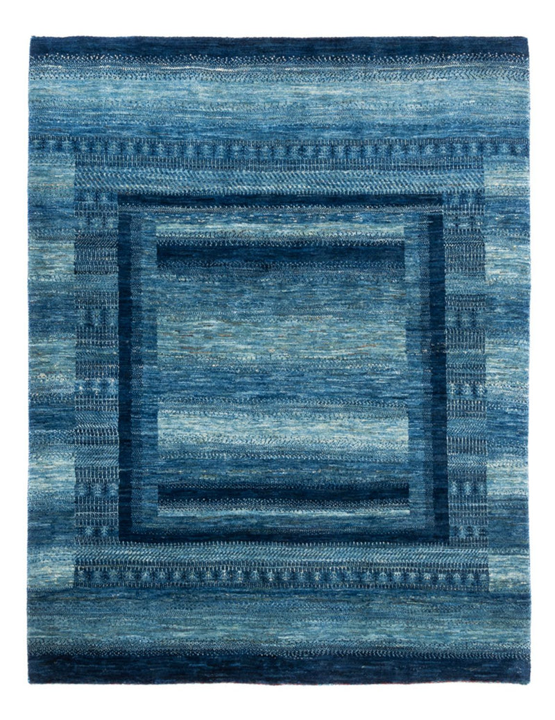 Gabbeh-matta - Loribaft Persian - Kungliga - 198 x 158 cm - blå