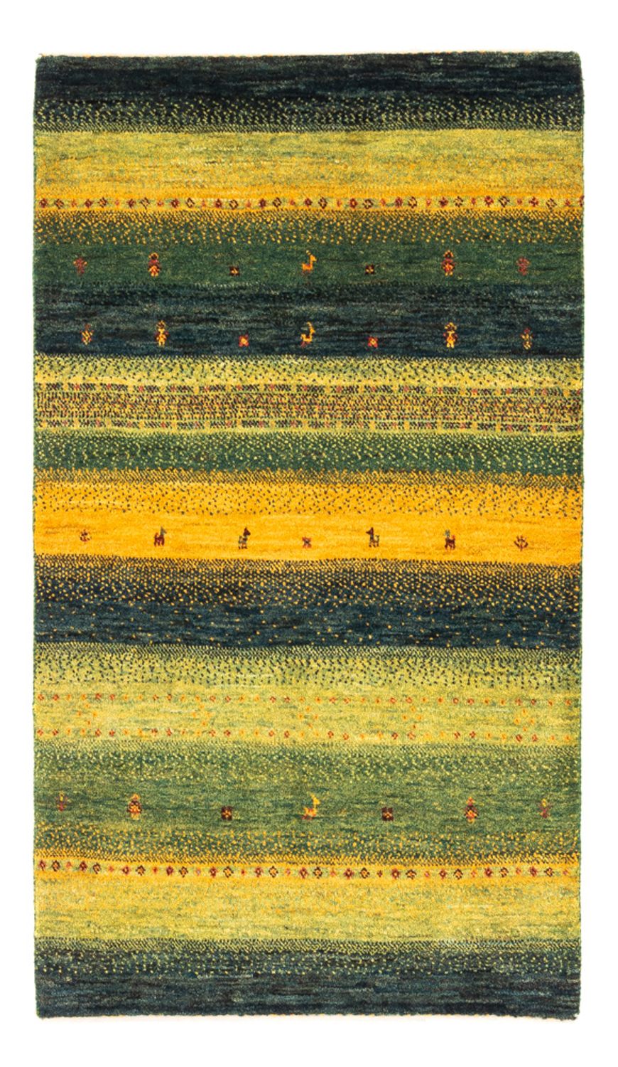 Gabbeh-matta - Loribaft Persian - Kungliga - 133 x 82 cm - grön