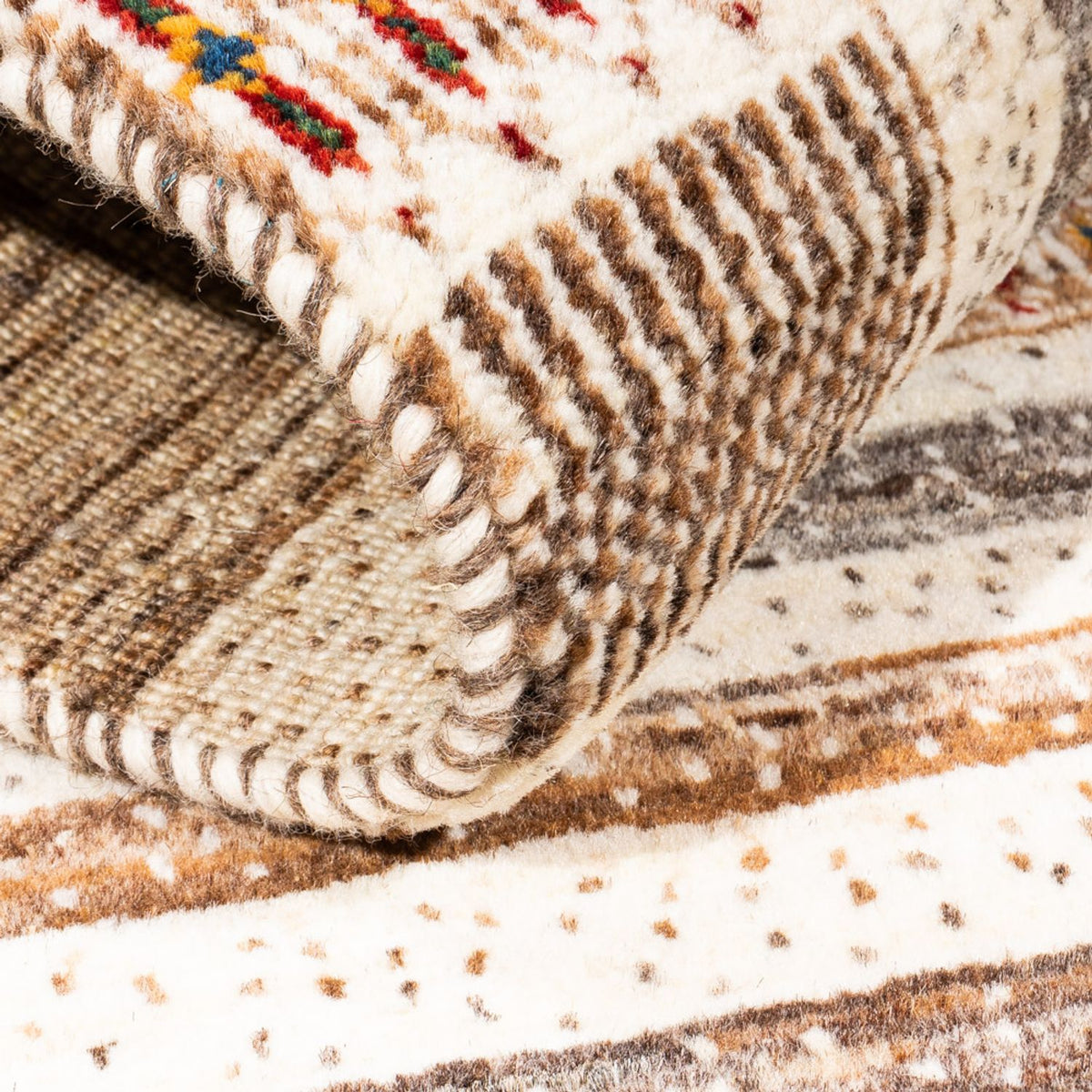 Gabbeh-matta - Loribaft Persian - Kungliga - 117 x 76 cm - flerfärgad