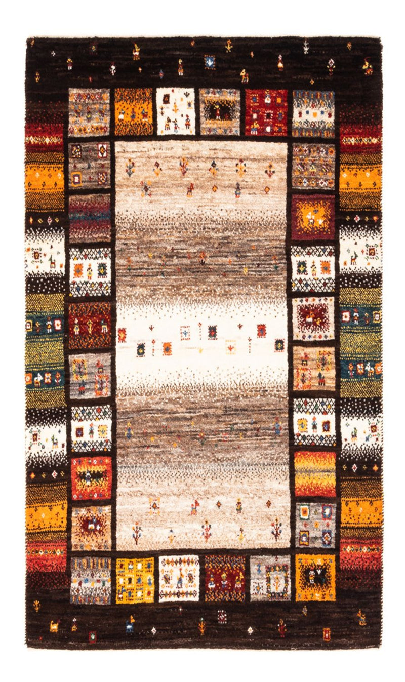 Gabbeh-matta - Loribaft Persian - Kungliga - 136 x 87 cm - flerfärgad