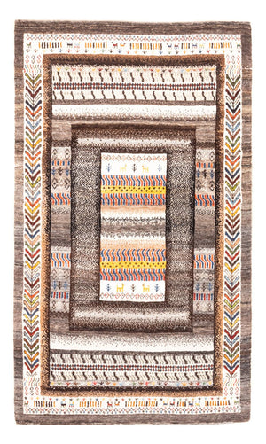 Gabbeh-matta - Loribaft Persian - Kungliga - 158 x 100 cm - flerfärgad