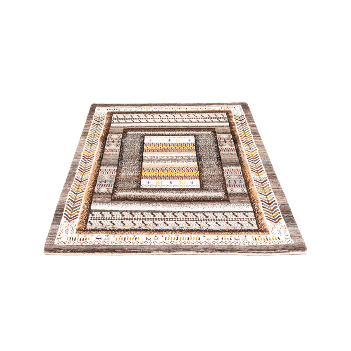 Gabbeh-matta - Loribaft Persian - Kungliga - 158 x 100 cm - flerfärgad