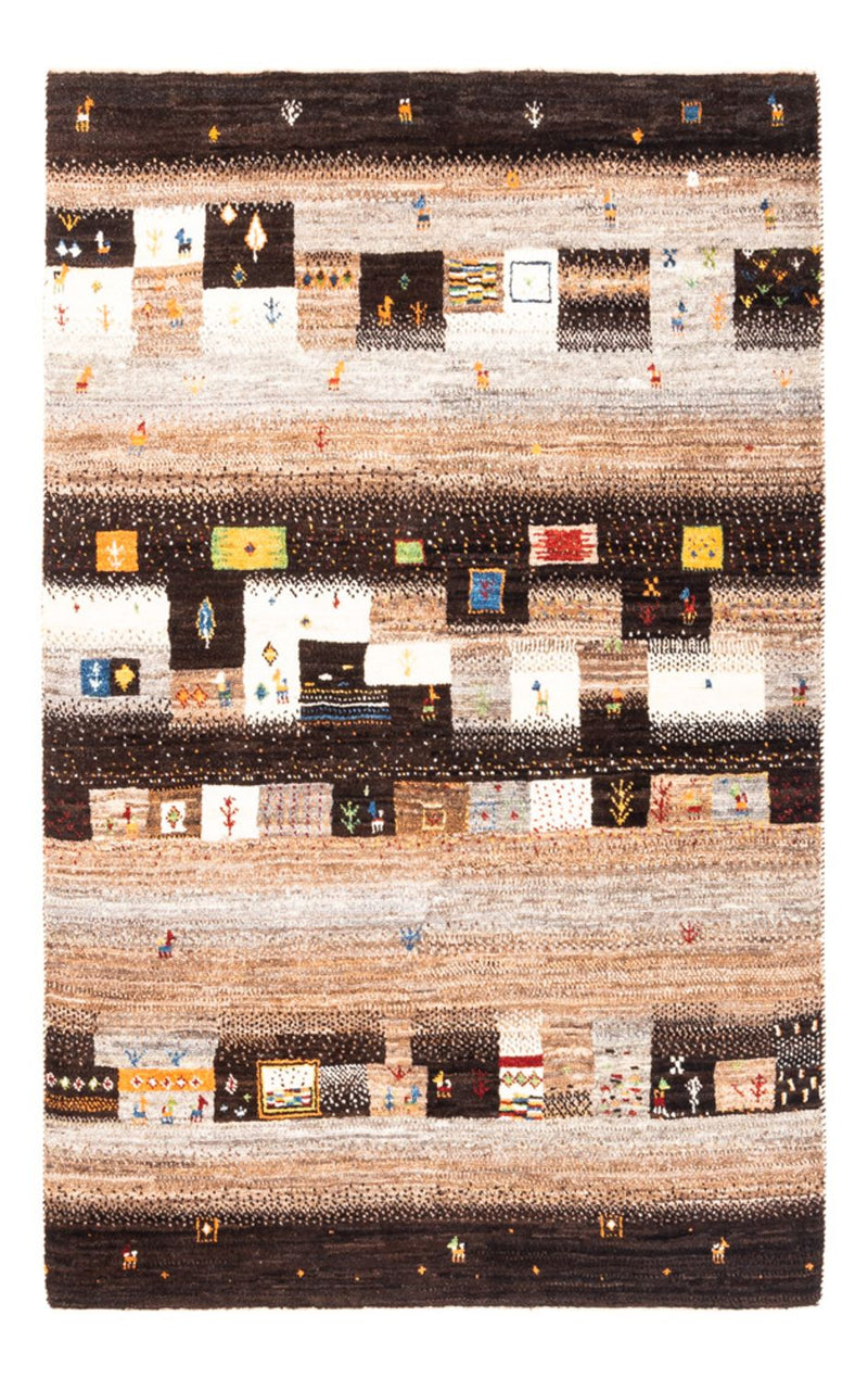 Gabbeh-matta - Loribaft Persian - Kungliga - 157 x 106 cm - flerfärgad