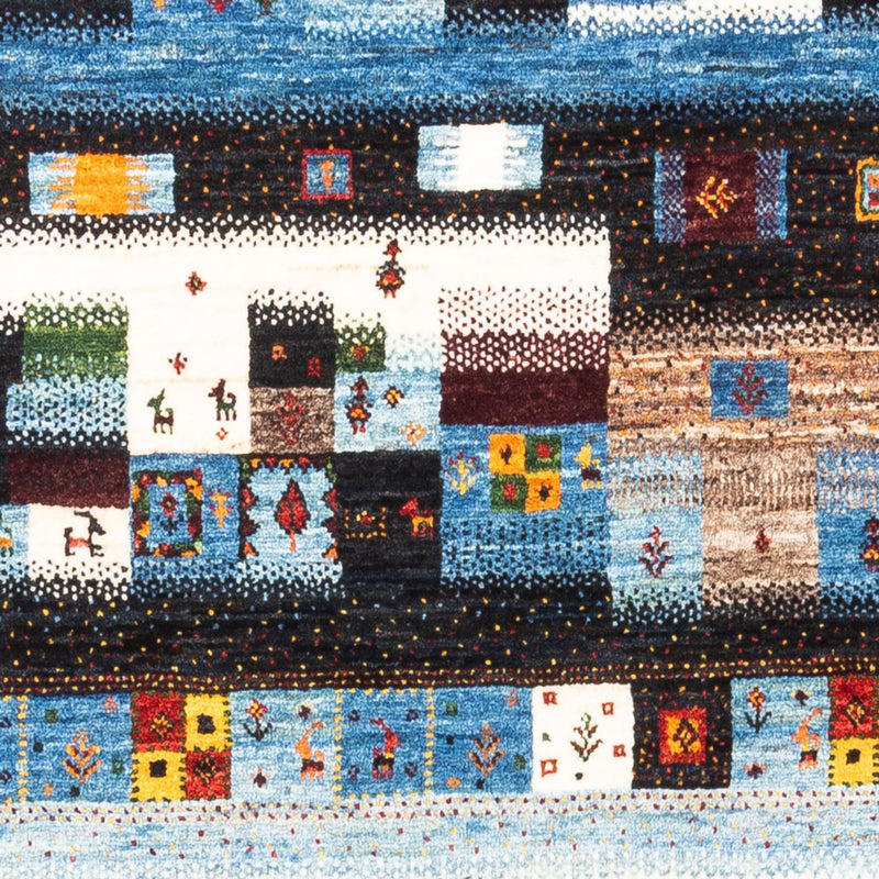 Gabbeh-matta - Loribaft Persian - Kungliga - 162 x 106 cm - flerfärgad