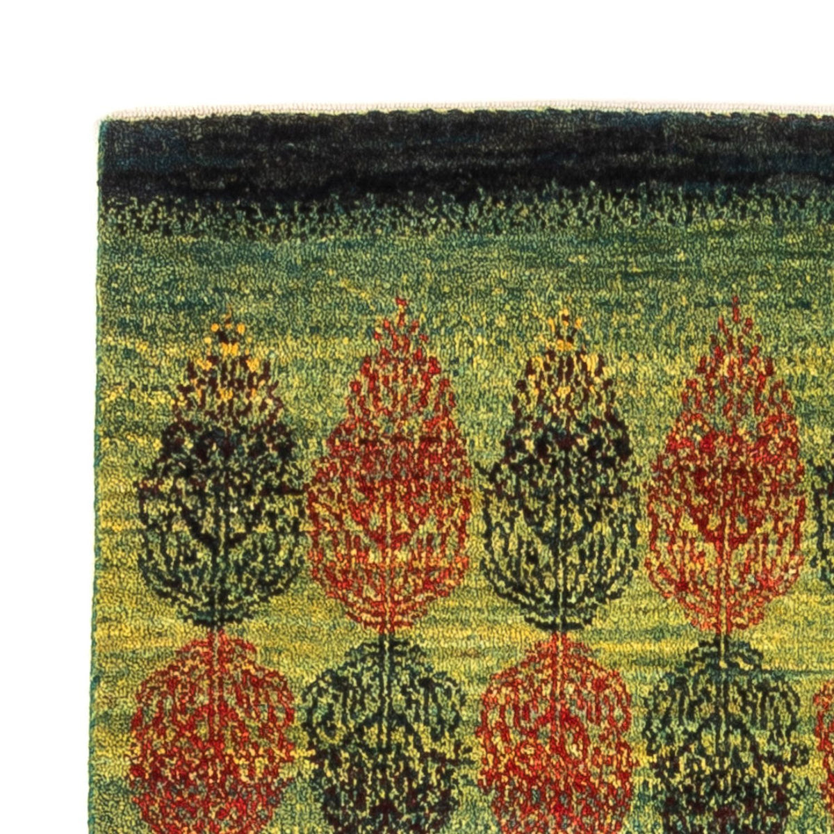 Gabbeh-matta - Loribaft Persian - Kungliga - 138 x 87 cm - flerfärgad