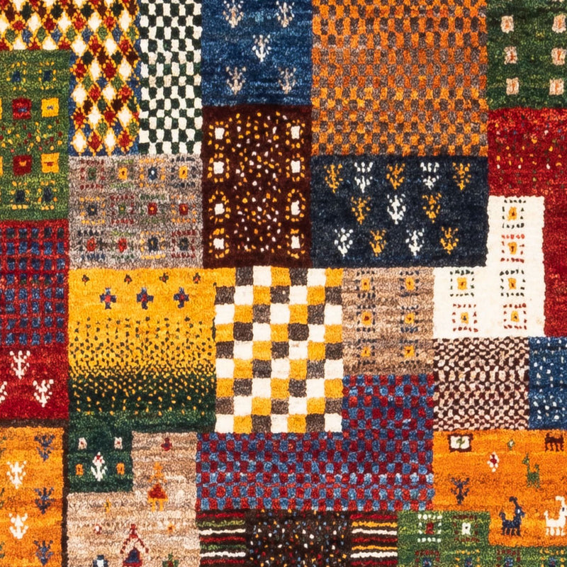 Gabbeh-matta - Loribaft Persian - Kungliga - 138 x 84 cm - flerfärgad