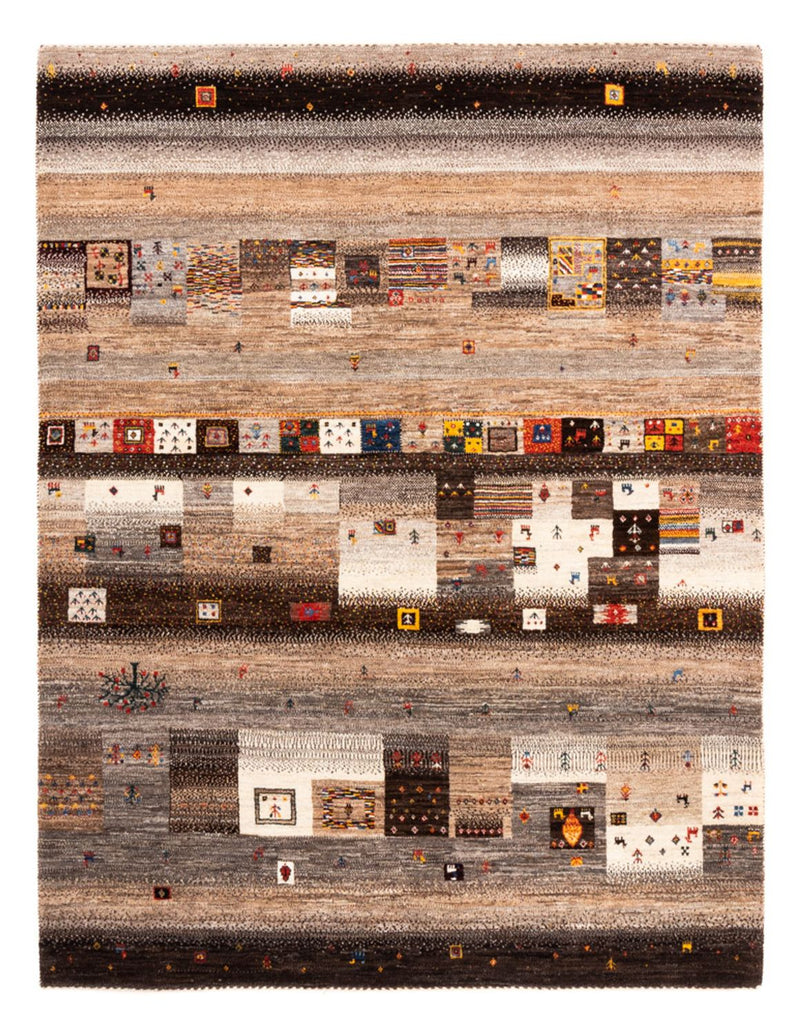 Gabbeh-matta - Loribaft Persian - Kungliga - 202 x 153 cm - flerfärgad