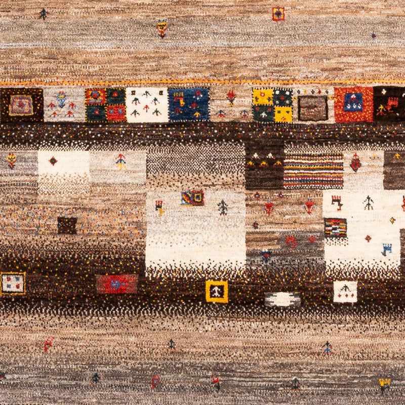 Gabbeh-matta - Loribaft Persian - Kungliga - 202 x 153 cm - flerfärgad