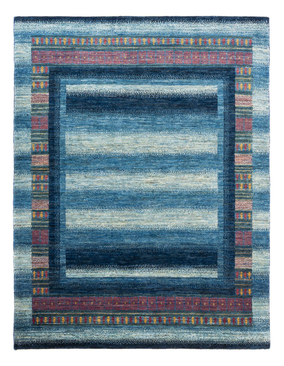 Gabbeh-matta - Loribaft Persian - Kungliga - 198 x 152 cm - blå