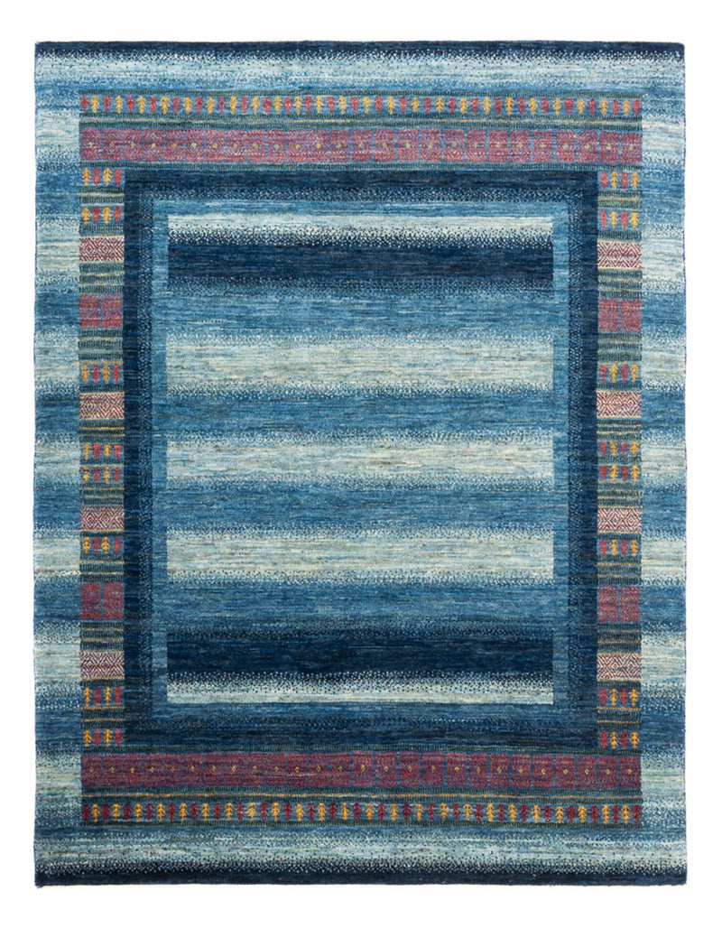 Gabbeh-matta - Loribaft Persian - Kungliga - 198 x 152 cm - blå