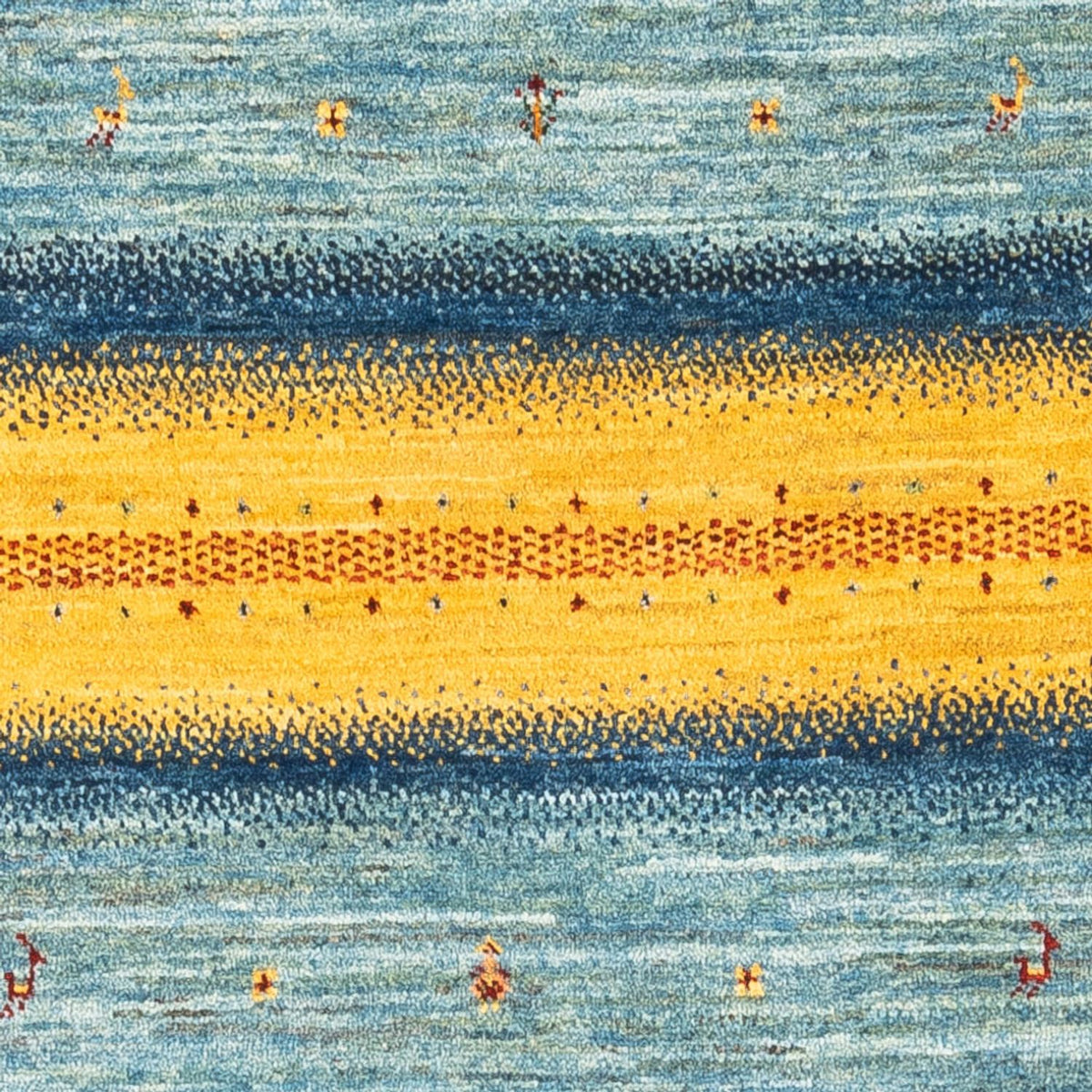 Gabbeh-matta - Loribaft Persian - Kungliga - 141 x 87 cm - flerfärgad