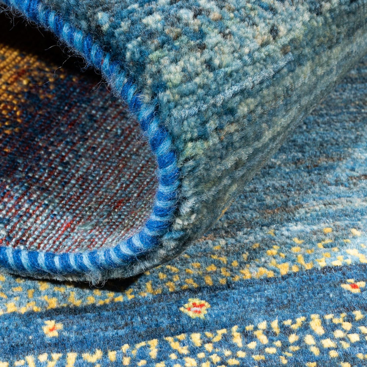 Gabbeh-matta - Loribaft Persian - Kungliga - 141 x 87 cm - flerfärgad