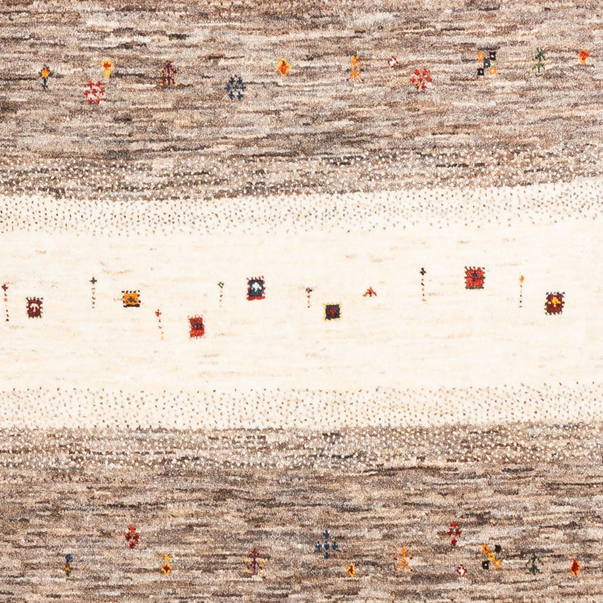 Gabbeh-matta - Loribaft Persian - Kungliga - 214 x 156 cm - flerfärgad