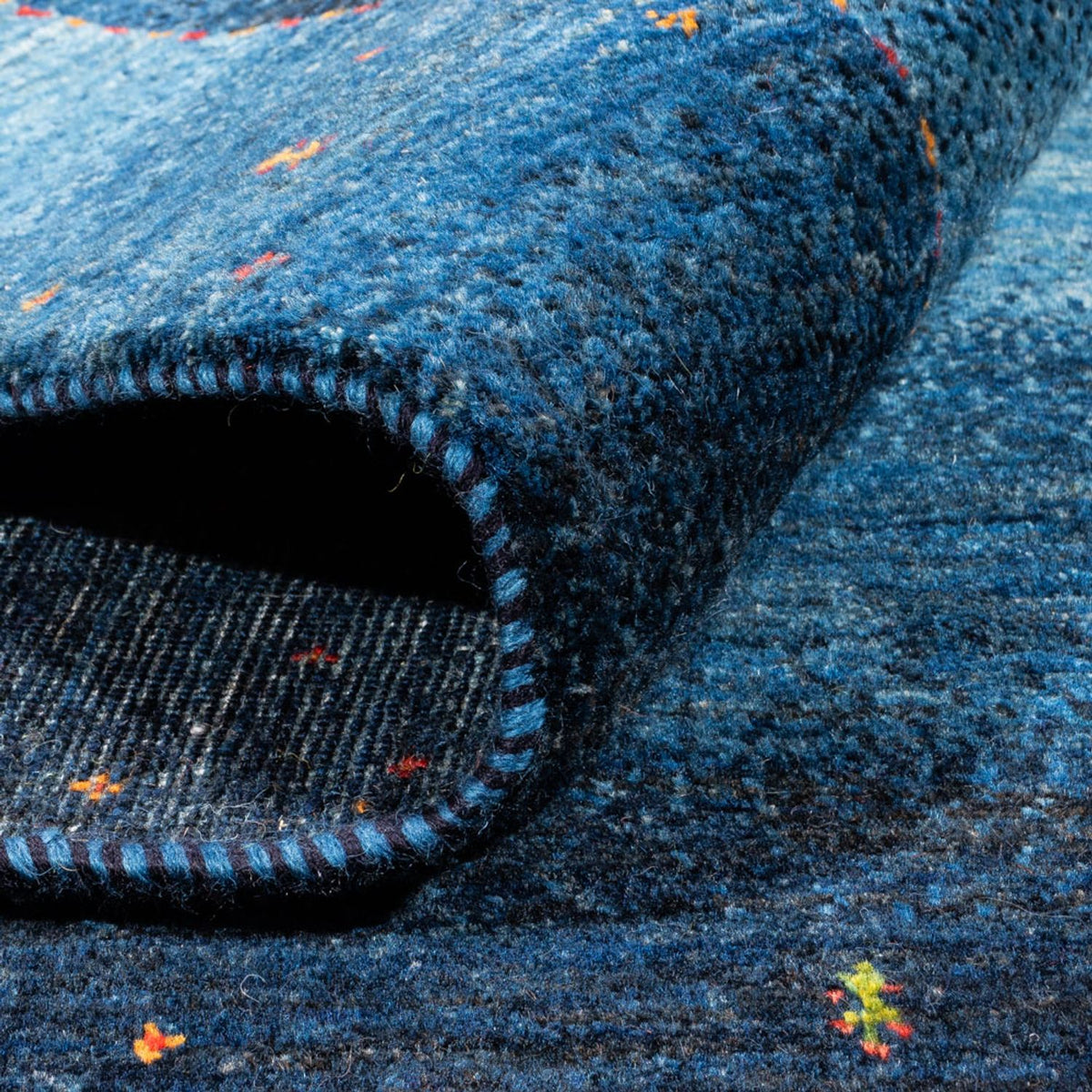 Gabbeh-matta - Loribaft Persian - 204 x 153 cm - blå