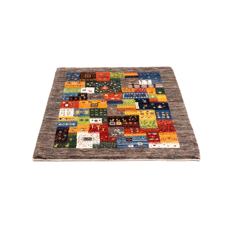 Gabbeh-matta - Loribaft Persian - Kungliga - 106 x 81 cm - flerfärgad