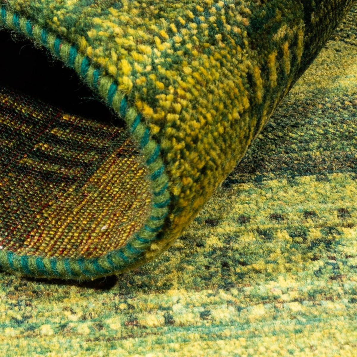 Gabbeh-matta - Loribaft Persian - Kungliga - 136 x 84 cm - flerfärgad