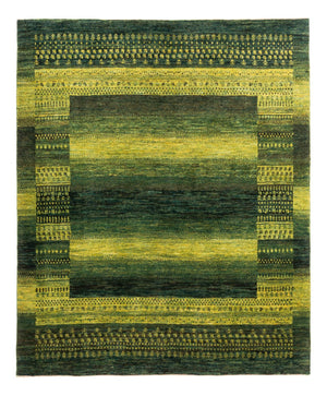 Gabbeh-matta - Loribaft Persian - Kungliga - 196 x 165 cm - grön