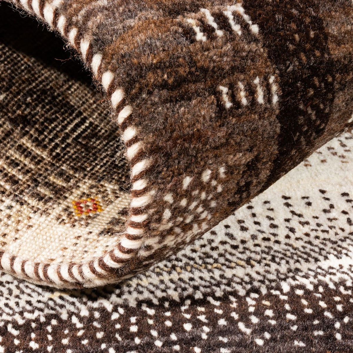 Gabbeh-matta - Loribaft Persian - Kungliga - 121 x 70 cm - flerfärgad