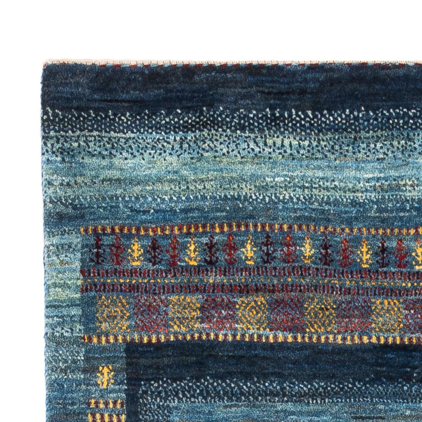 Gabbeh-matta - Loribaft Persian - Kungliga - 132 x 90 cm - flerfärgad