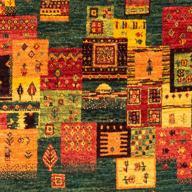 Gabbeh-matta - Loribaft Persian - Kungliga - 137 x 84 cm - flerfärgad