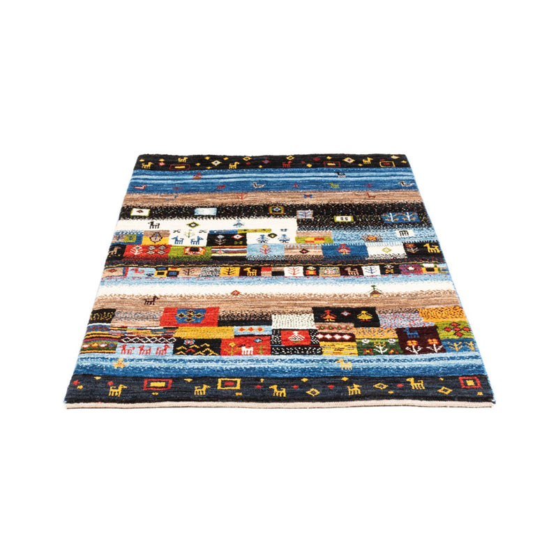 Gabbeh-matta - Loribaft Persian - Kungliga - 132 x 85 cm - flerfärgad