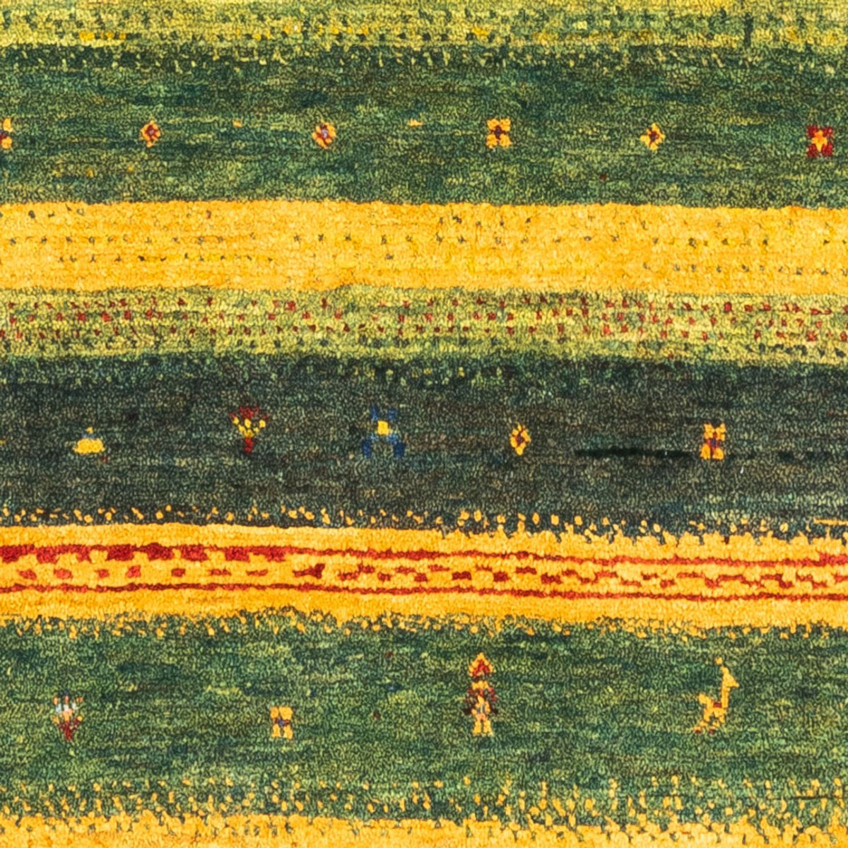 Gabbeh-matta - Loribaft Persian - Kungliga - 135 x 81 cm - flerfärgad