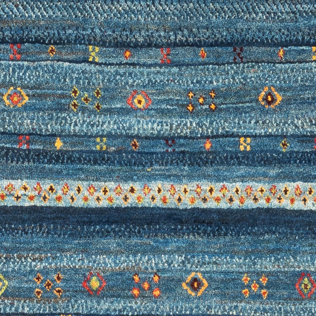 Gabbeh-matta - Loribaft Persian - Kungliga - 129 x 84 cm - flerfärgad