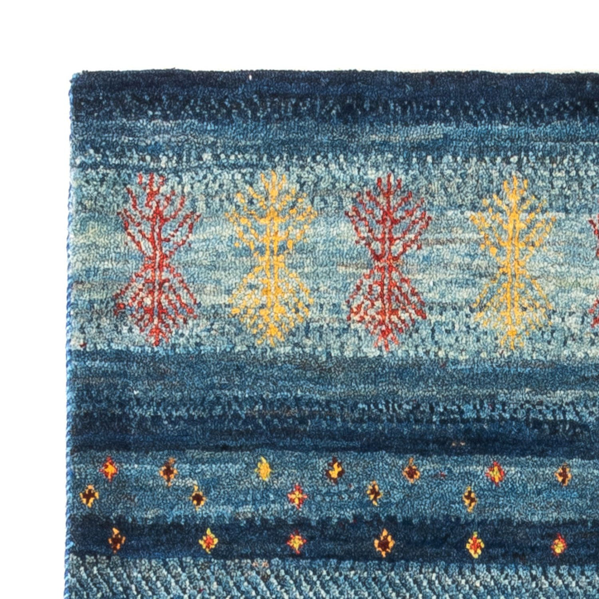 Gabbeh-matta - Loribaft Persian - Kungliga - 129 x 84 cm - flerfärgad