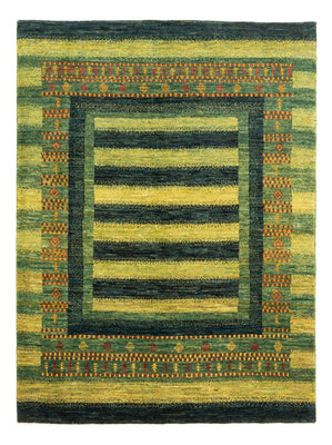 Gabbeh-matta - Loribaft Persian - Kungliga - 206 x 152 cm - grön