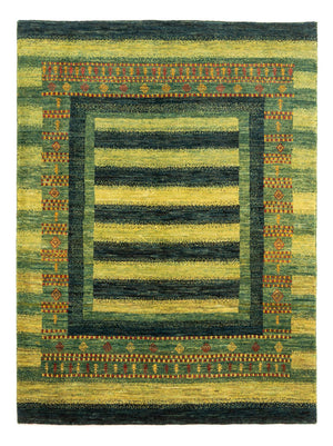 Gabbeh-matta - Loribaft Persian - Kungliga - 206 x 152 cm - grön