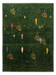 Loribaft Mattan 191x143cm - Perserteppich Wollteppich